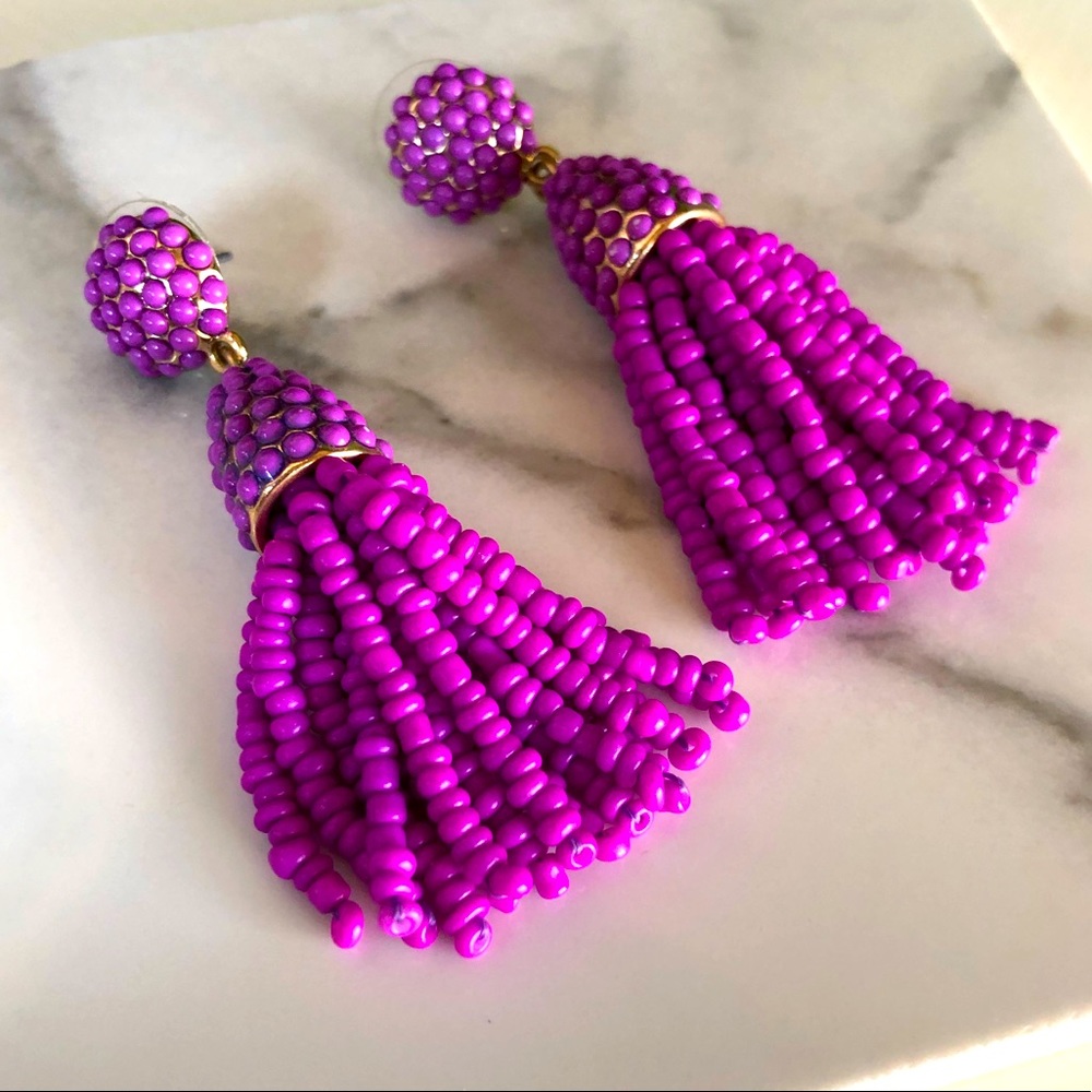 Baublebar Beaded Tassel Earrings